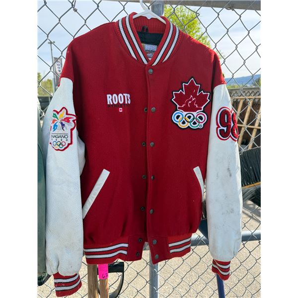 Roots, athletic coat size medium