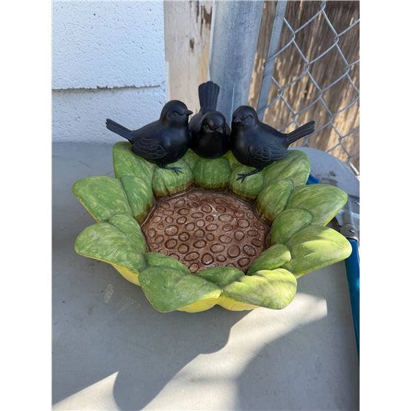 Bird decor item