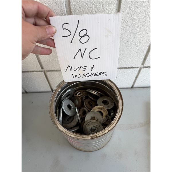 5/8NC nuts and washers