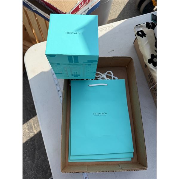 Tiffany &co bags and box