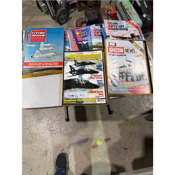 Flying review scale, aircraft, modeling, air, international, and other aviation magazine