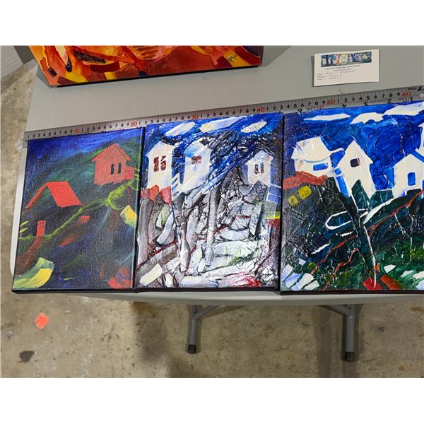 Yvonne Morrish artist acrylic painting