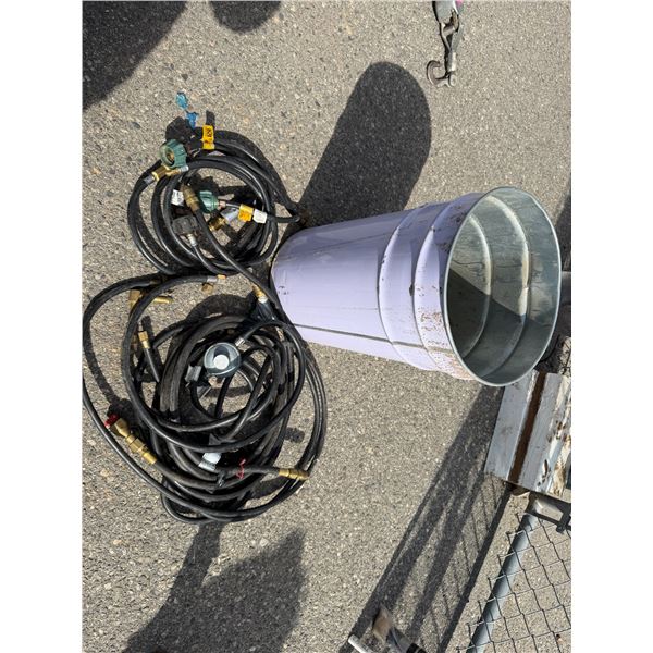 Gas and propane lines