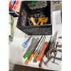 Image 1 : Assorted tools and clamps