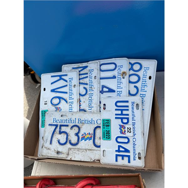 License plates