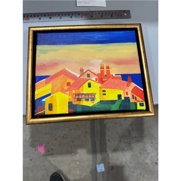 Yvonne Morrish artist acrylic painting