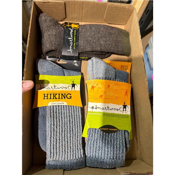 Smart wool socks