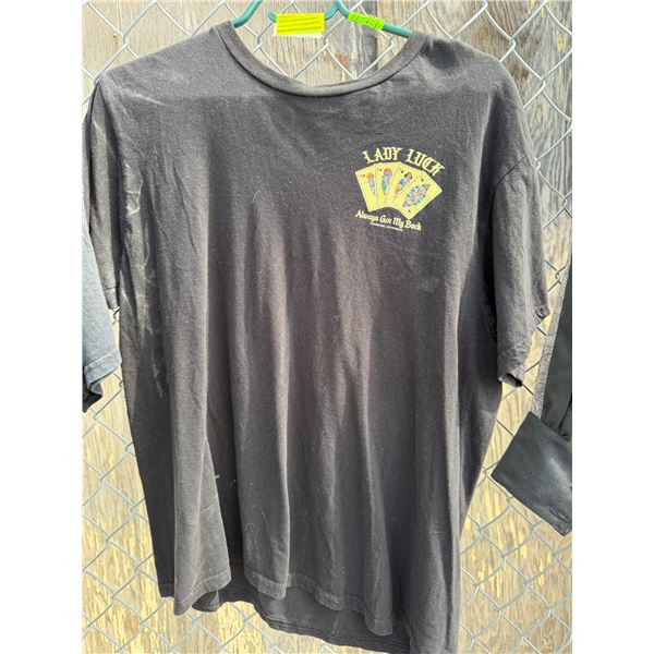 Lady luck, large T-shirt