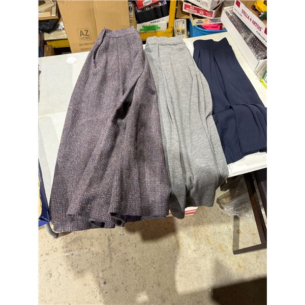 Wool skirts size medium