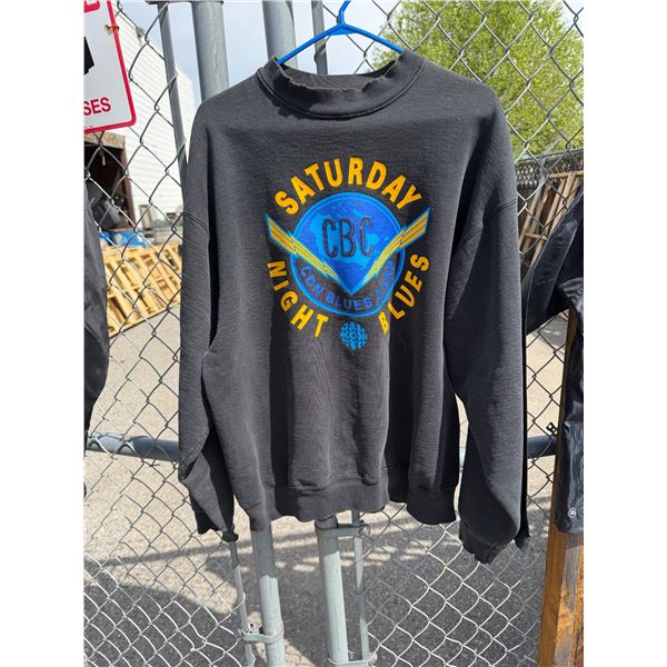 Saturday night blues CBC sweatshirt size XL