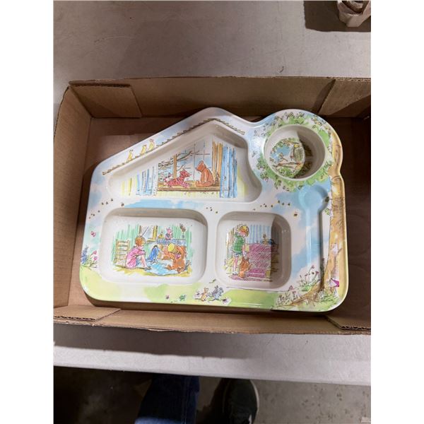 Winnie the Pooh divided plate