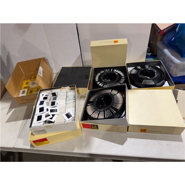 Slides and slide reels