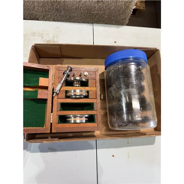 Wire brushes, and other items