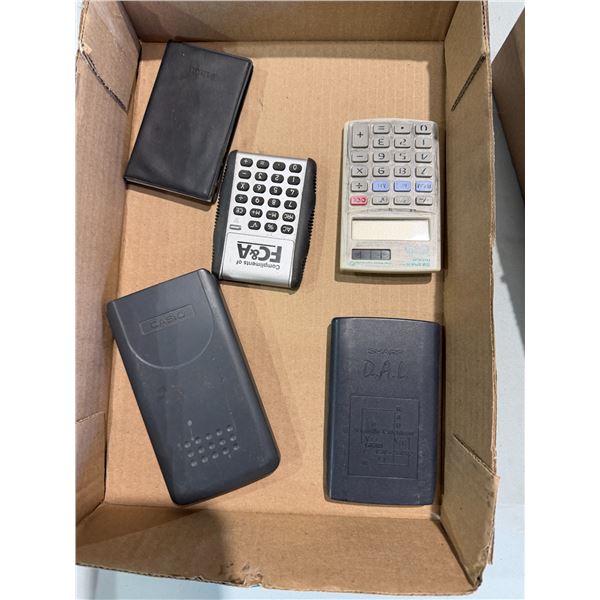 Assorted calculators
