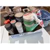 Image 1 : Assorted garage fluids