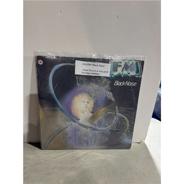 1978 FM black noise record