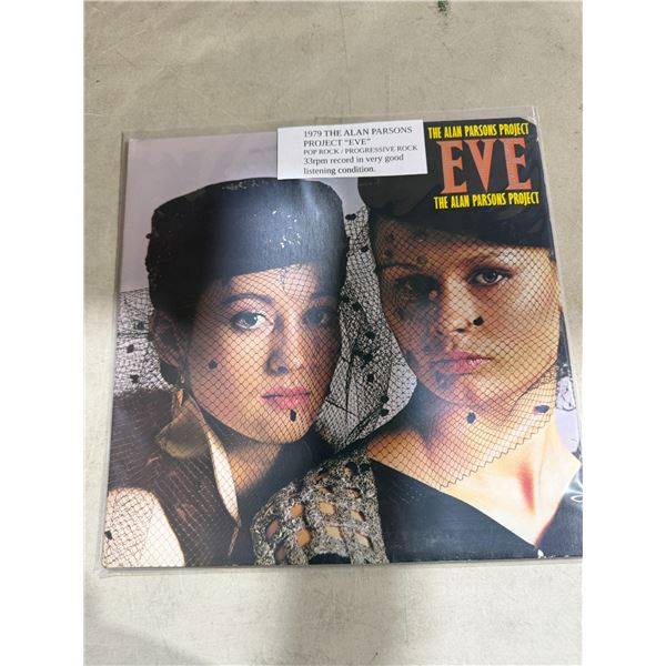 1979 Alan Parsons Project eve record