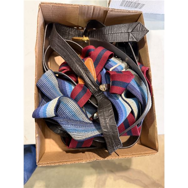 Suspenders and belts