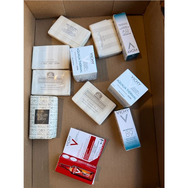 Soaps and other beauty products