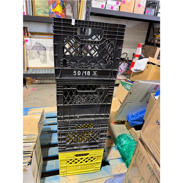 4 crates