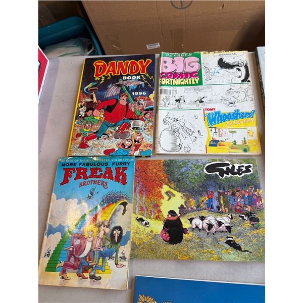 Assorted comic books