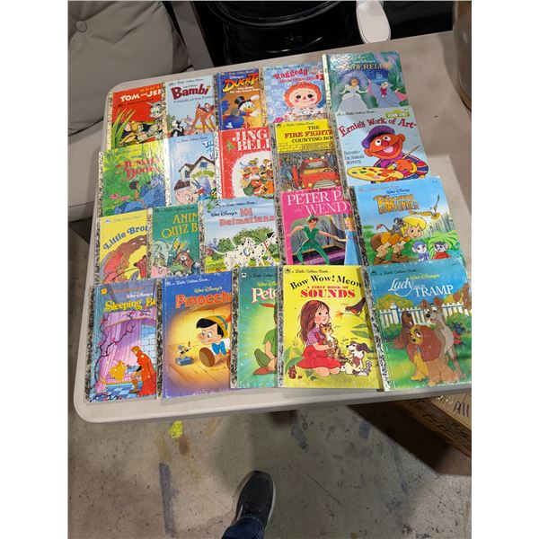 Little golden book books, and other