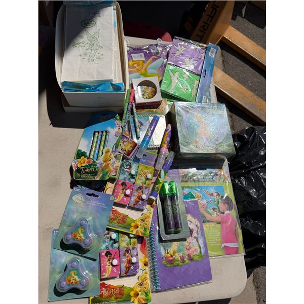 Party supplies tinker Bell
