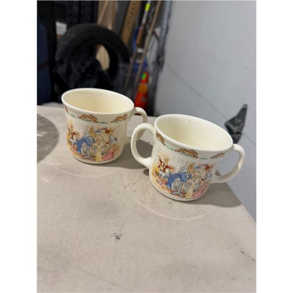 ROYAL  DOULTON Bunnykins  mugs
