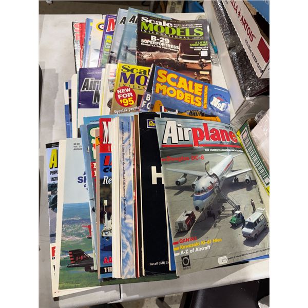 Modeling magazines, and other