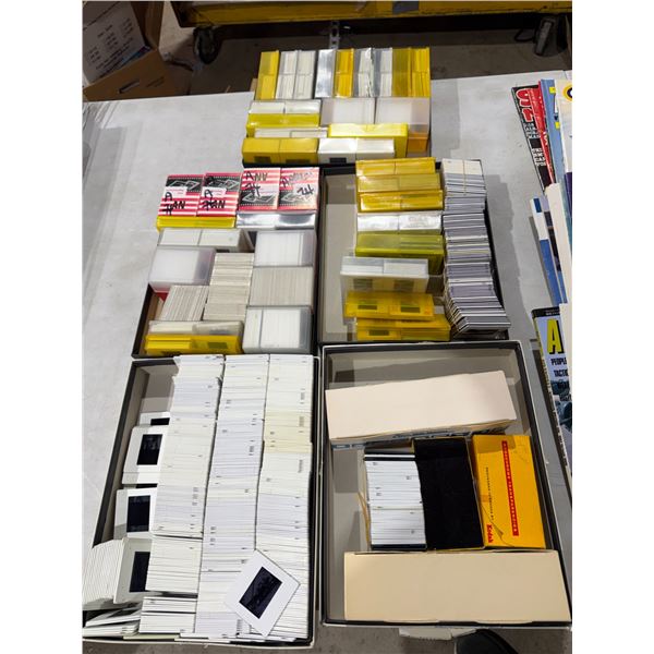Aviation slides, etc.