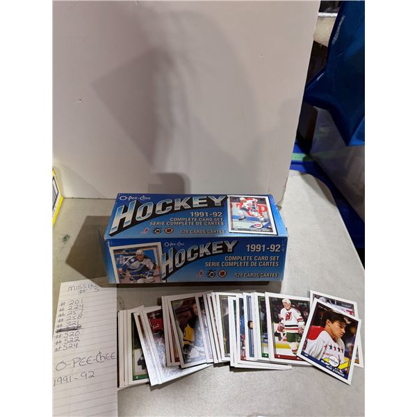 O-pee-Chee hockey cards