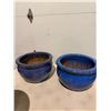Image 1 : Blue planter pots