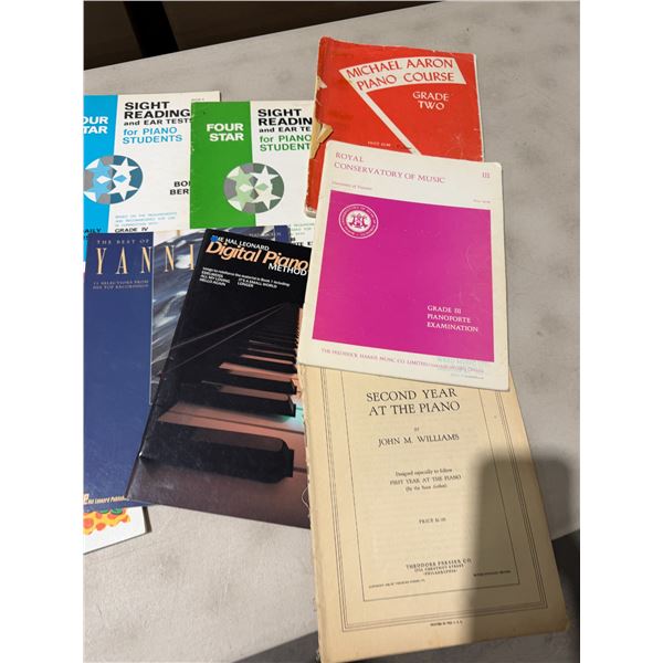 Piano books