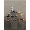 Image 1 : Assorted pins and ring