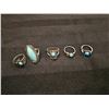 Image 1 : 5 new silver plated rings