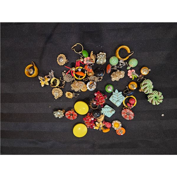 Clip on earrings