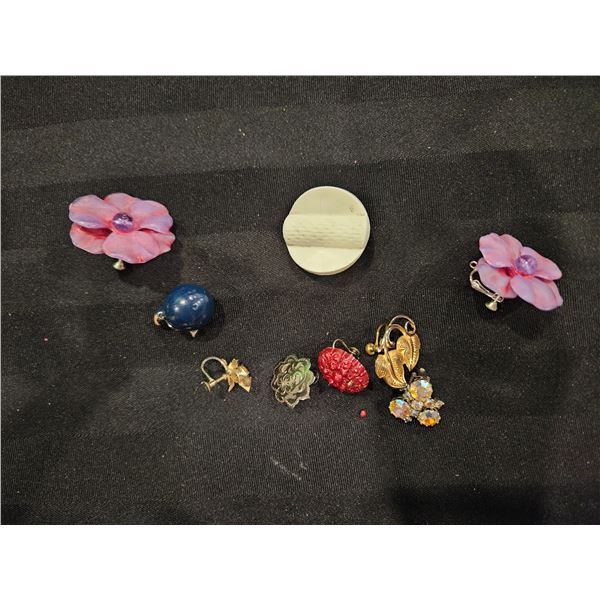 Clip on earrings