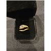 Image 1 : 1.0ctw Princess cut ring set size 8