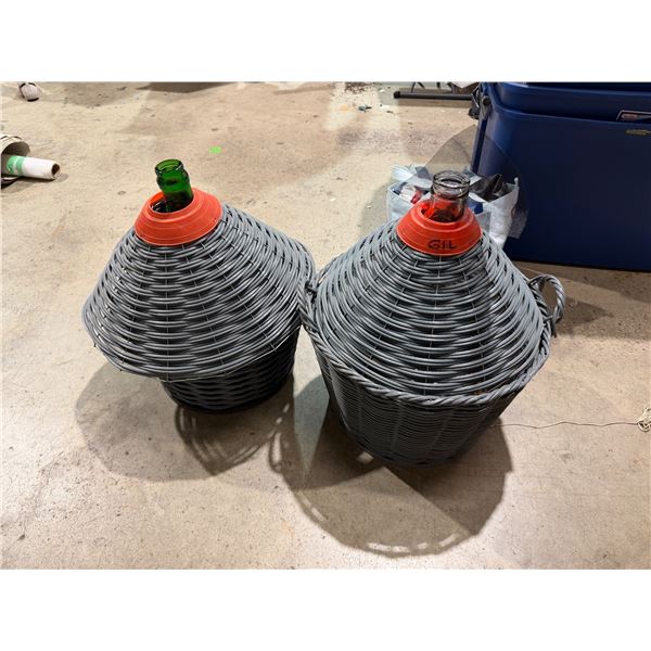 Wine bottles