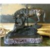 Image 2 : "COWBOY AND HORSE" DAVIS BRONZE SCULPTURE