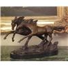Image 1 : "RUNNING FREE" BY BARYE BRONZE SCULPTURE