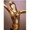 Image 2 : CHIPARUS "SLIT SKIRT" BRONZE AND IVORY SCULPTURE