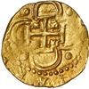 Image 2 : SPAIN, Seville, gold cob 2 escudos, Philip II, 1591 date to right, assayer C below mintmark S and de