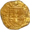 Image 1 : SPAIN, Seville, gold cob 2 escudos, Philip III, 1617 D, PCGS AU55.