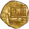 Image 1 : SPAIN, Seville, gold cob 1 escudo, Philip III, assayer V, PCGS AU53.