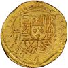 Image 1 : MEXICO, Mexico City, gold cob 8 escudos, 1714 J, flipover double-strike, NGC Mint Error MS 63 (1715 