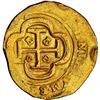 Image 2 : MEXICO, Mexico City, gold cob 8 escudos, 1714 J, NGC UNC details / removed from jewelry (1715 Fleet