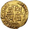 Image 2 : PERU, Lima, gold cob 8 escudos, 1710 H, NGC AU details / removed from jewelry (1715 Fleet Shipwreck 
