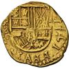 Image 1 : COLOMBIA, Bogotá, gold cob 2 escudos, 1640/39, assayer A below mintmark NR to left, very rare, NGC A