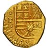 Image 1 : COLOMBIA, Bogotá, gold cob 2 escudos, Philip IV, assayer not visible (R) to right, mintmark NR to le